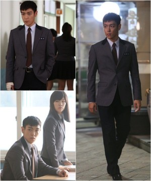 T.O.P. and Han Ye Ri School Fashion