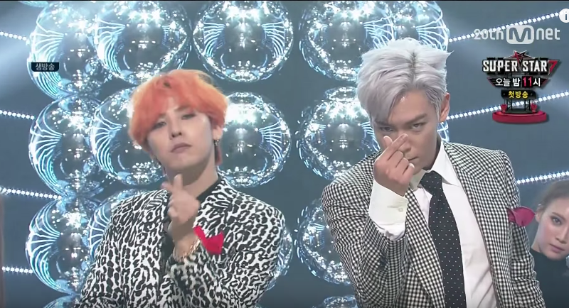 BIGBANG’s GD&TOP Take No.1 + Comebacks by HyunA, SG Wannabe, and More on “M!Countdown”