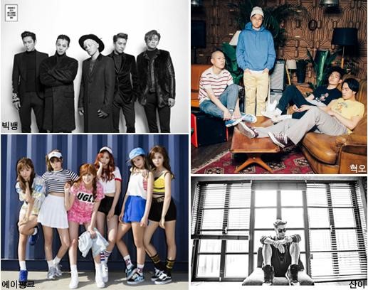 BIGBANG, Hyukoh, and More Revealed to Attend The “2015 MelOn Music Awards”