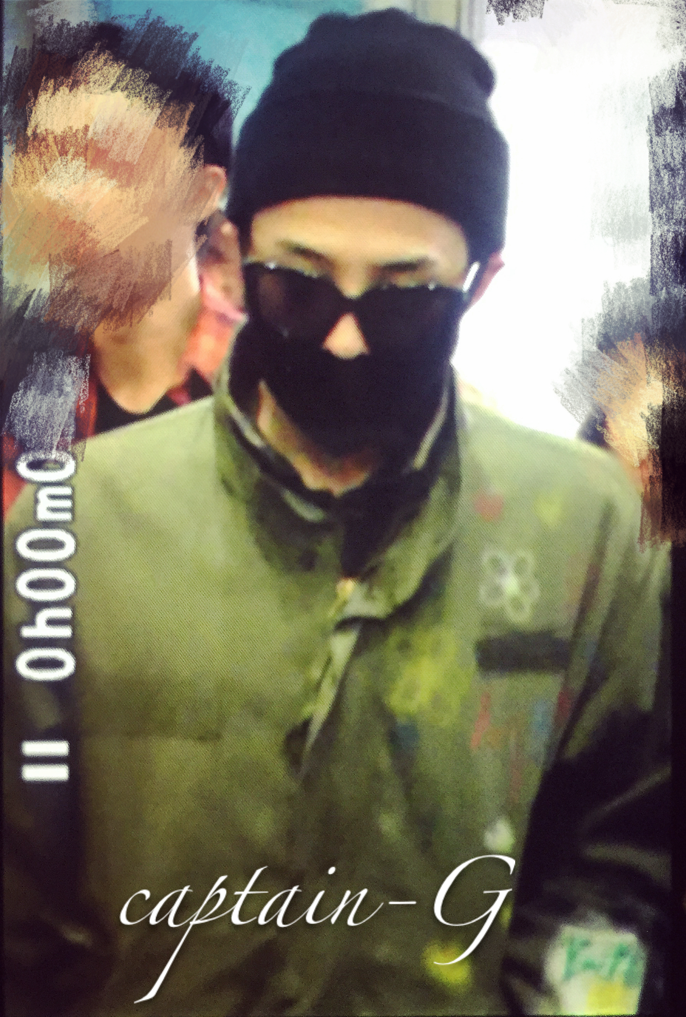 BIGBANG - Shanghai Airport - 29mar2015 - G-Dragon - Captain G - 01.jpg