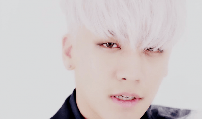 bae bae mv seungri white hair